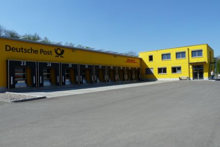 Freiburg - Post DHL-Stützpunkt